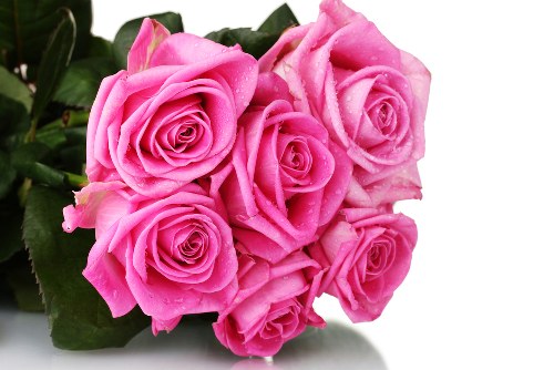 A beautiful bouquet of assorted fresh flowers arranged elegantly