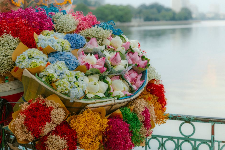 Do you need permits for floral displays at Richmond Riverside